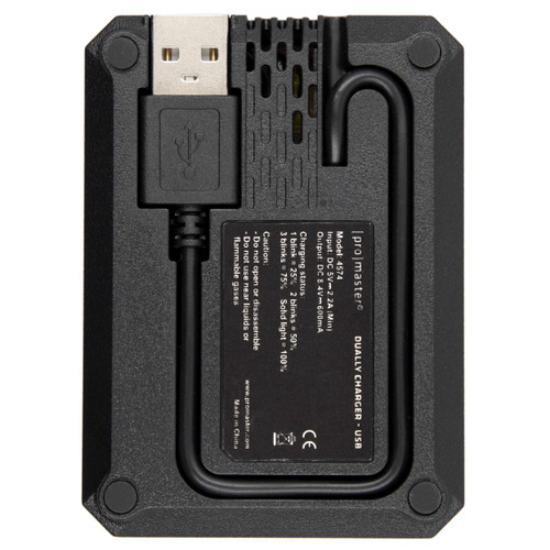 PROMASTER FUJI NP-W126 DUALLY USB CHARGER